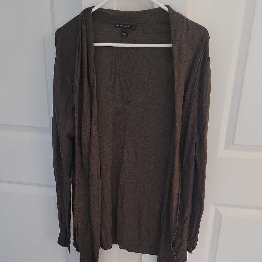 Banana Republic Olive Knit Sweater
